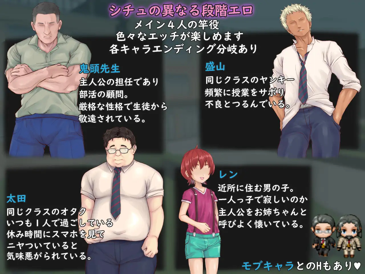 日系RPG汉化2D丨处女对性的觉醒~与男人的夏天的经历汉化版 性に目覚める処女～男達とひと夏の体験～丨【20230716】 游戏截图 6