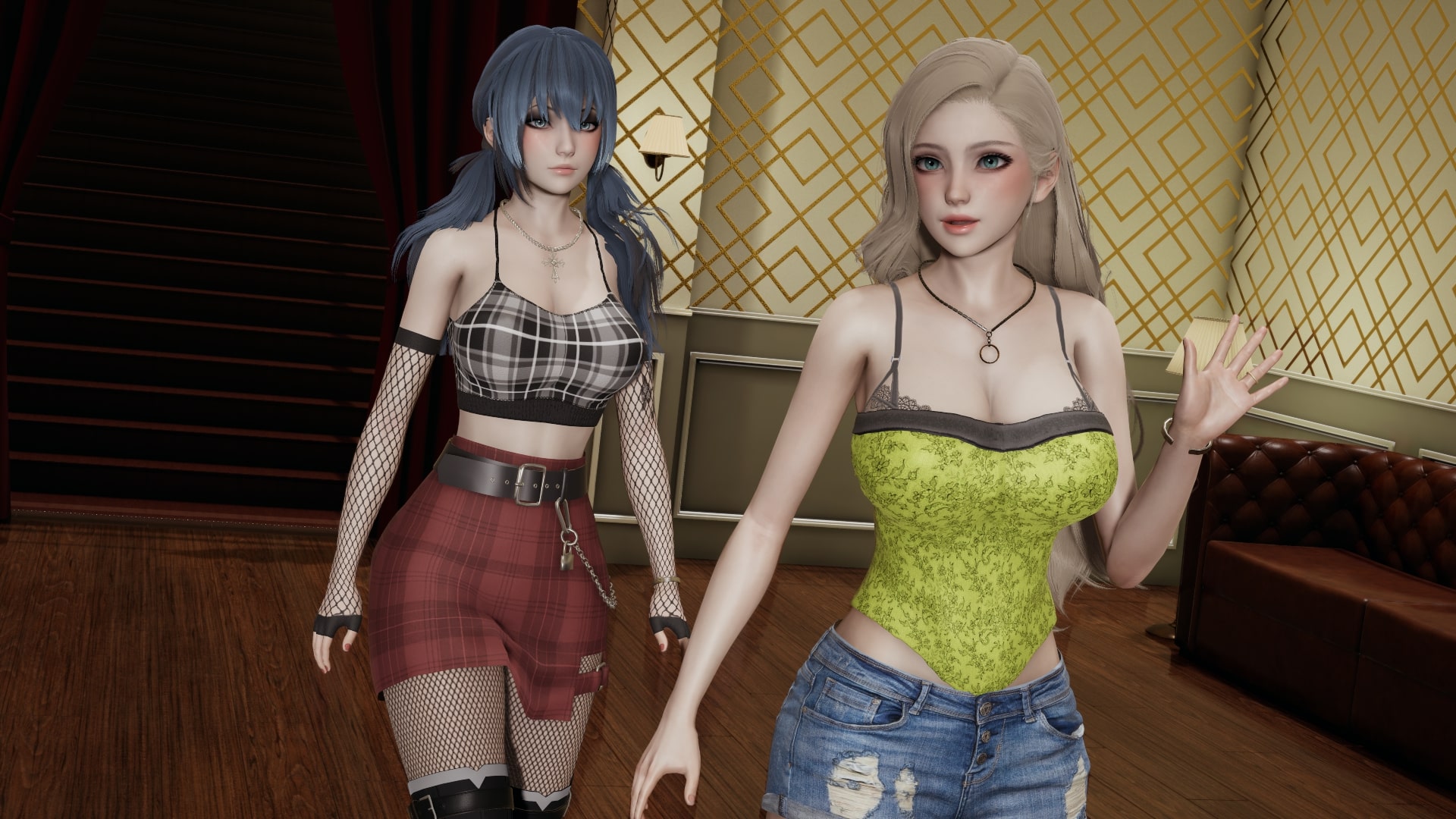 亚洲风SLG/汉化丨天鹅兔子/Velvet Bunnies V0.1.3 【20240803】 游戏截图 7