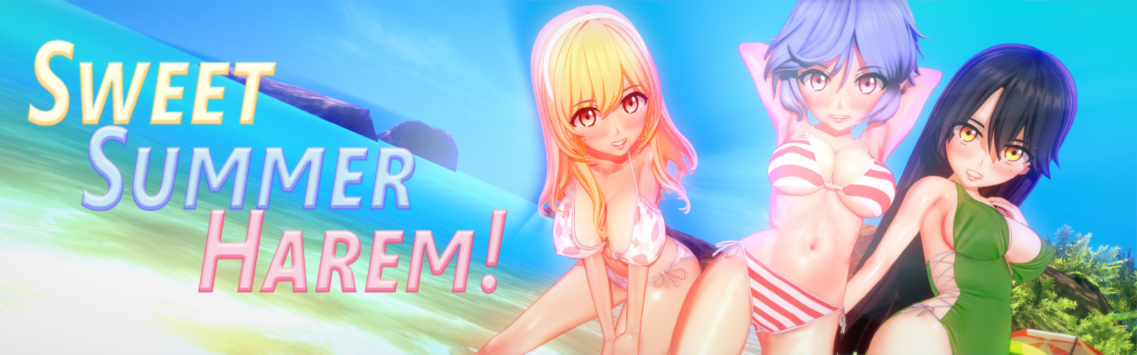 甜蜜的夏日后宫! Sweet Summer Harem! v0.1.12 游戏截图 3