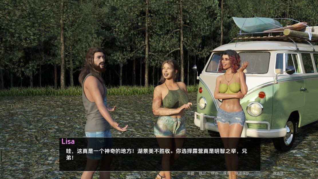 欧美SLG/乱伦丨 姐妹营 Sisterly Camp V1.0 Final 汉化版 【20240914】 游戏截图 6