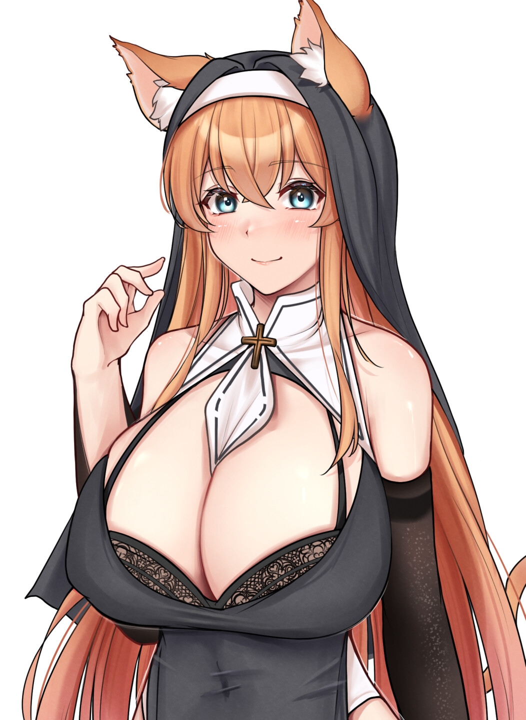 探索RPG/被NTR/动态2C丨异种族修女的试炼～与人类的H交流～（異種族シスターの試練～人間とのHな交流～）V1.0 AI汉化【20240715】 游戏截图 6
