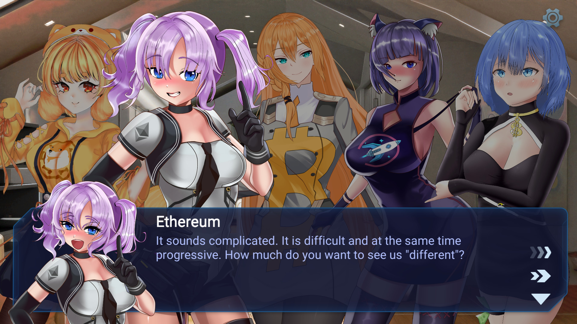 加密女孩(Crypto Girls) steam官方中文步兵版【PC0818】 游戏截图 5