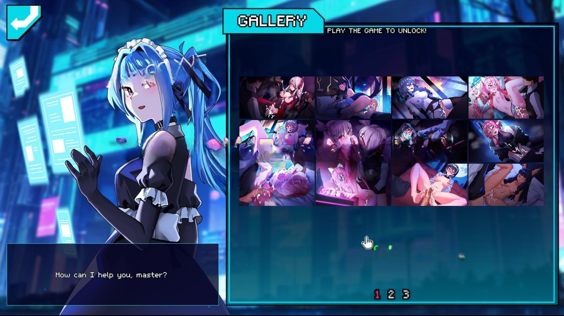 SLG/更新/无码/像素动画丨Paradise Overlap V0.40 VIP破解版+全CG 【20230901】 游戏截图 5