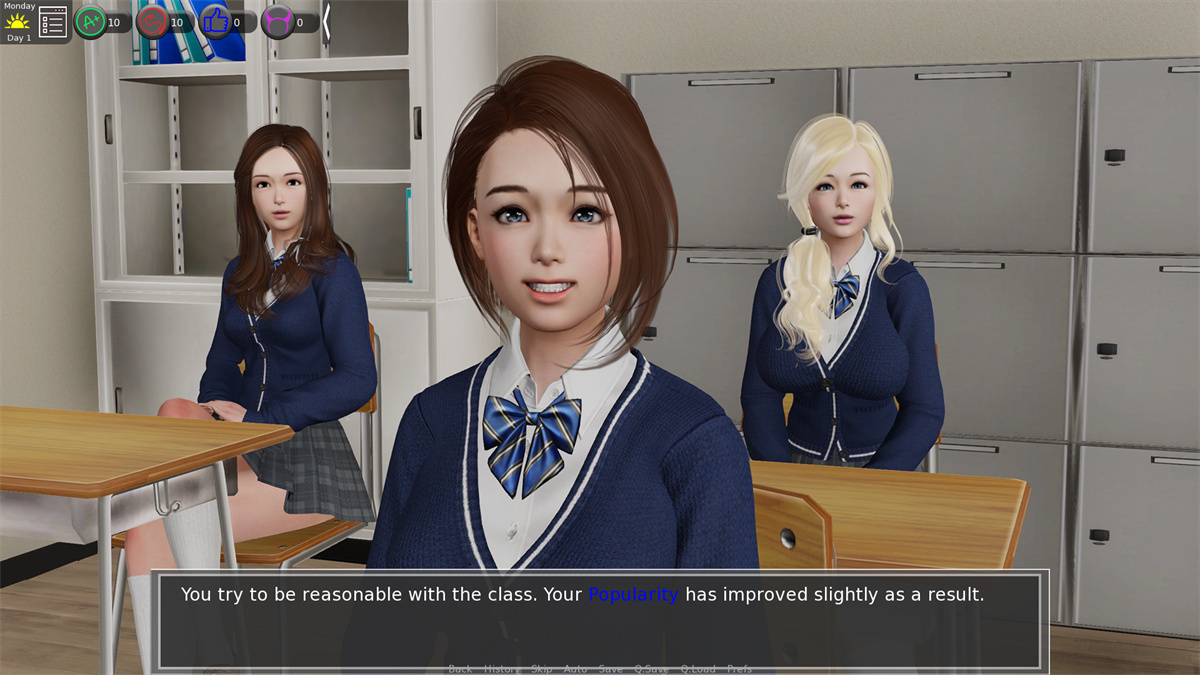 神作SLG精翻动态丨 校长先生 The Headmaster v0.14.3 精翻汉化作弊版【20230804】 游戏截图 1