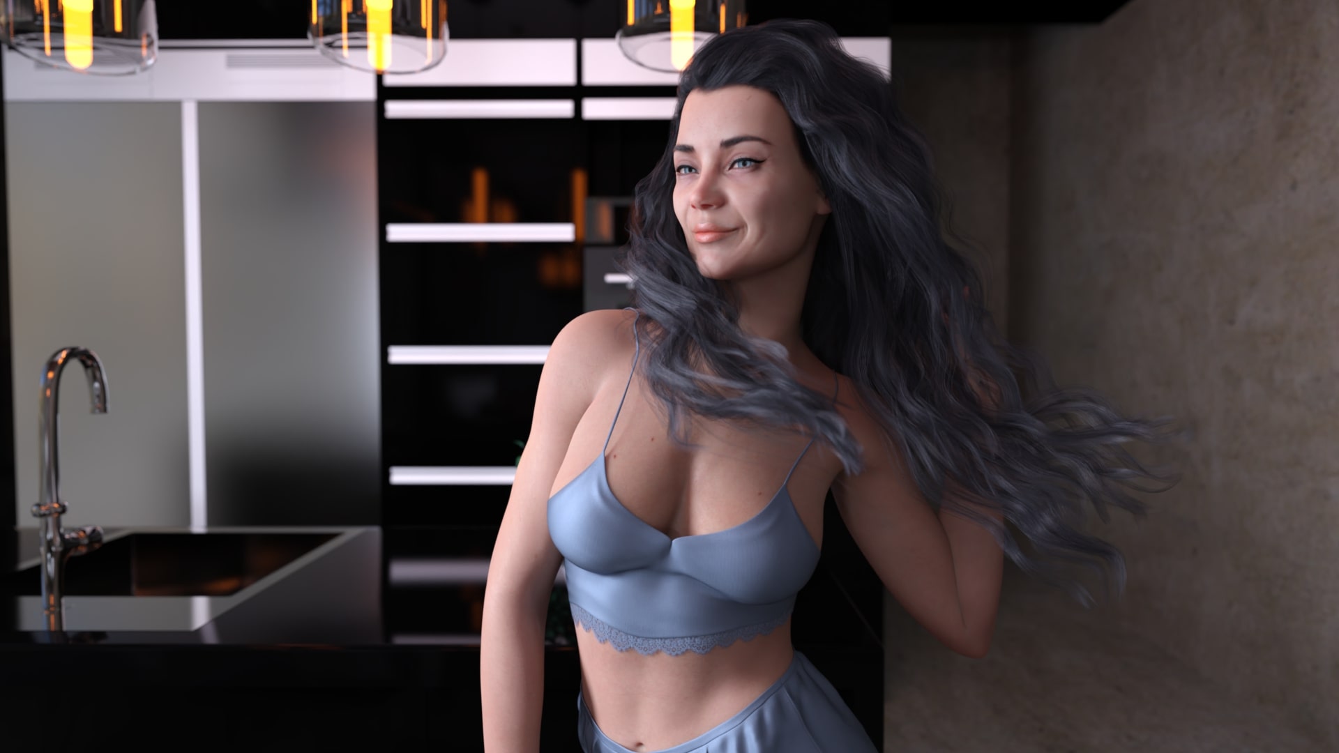 欧美SLG/AIGPT汉化/3D丨和谐天堂 Harmony Haven   v0.6【20250106】 游戏截图 3