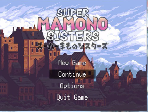 Super Mamono Sisters 官方中文步兵版【20230315】 游戏截图 1