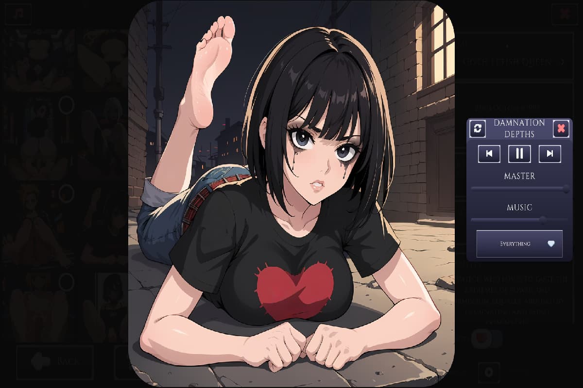 亚洲风SLG/新作丨 Hentai Senpai: Goth Feet STEAM官方中文步兵版 【20250201】 游戏截图 1