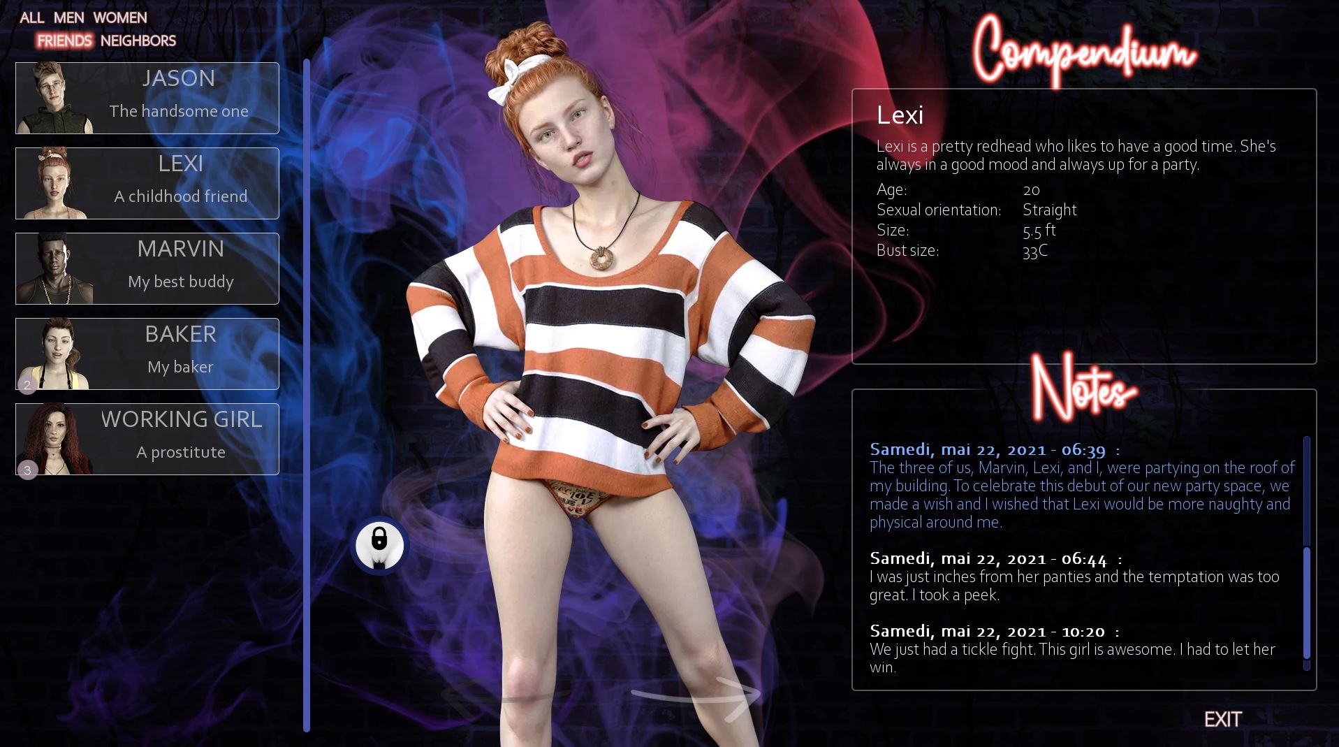 欧美SLG/AIGPT汉化/3D丨杰森，成年的到来 Jason, Coming of Age v0.11.1【20241117】 游戏截图 4