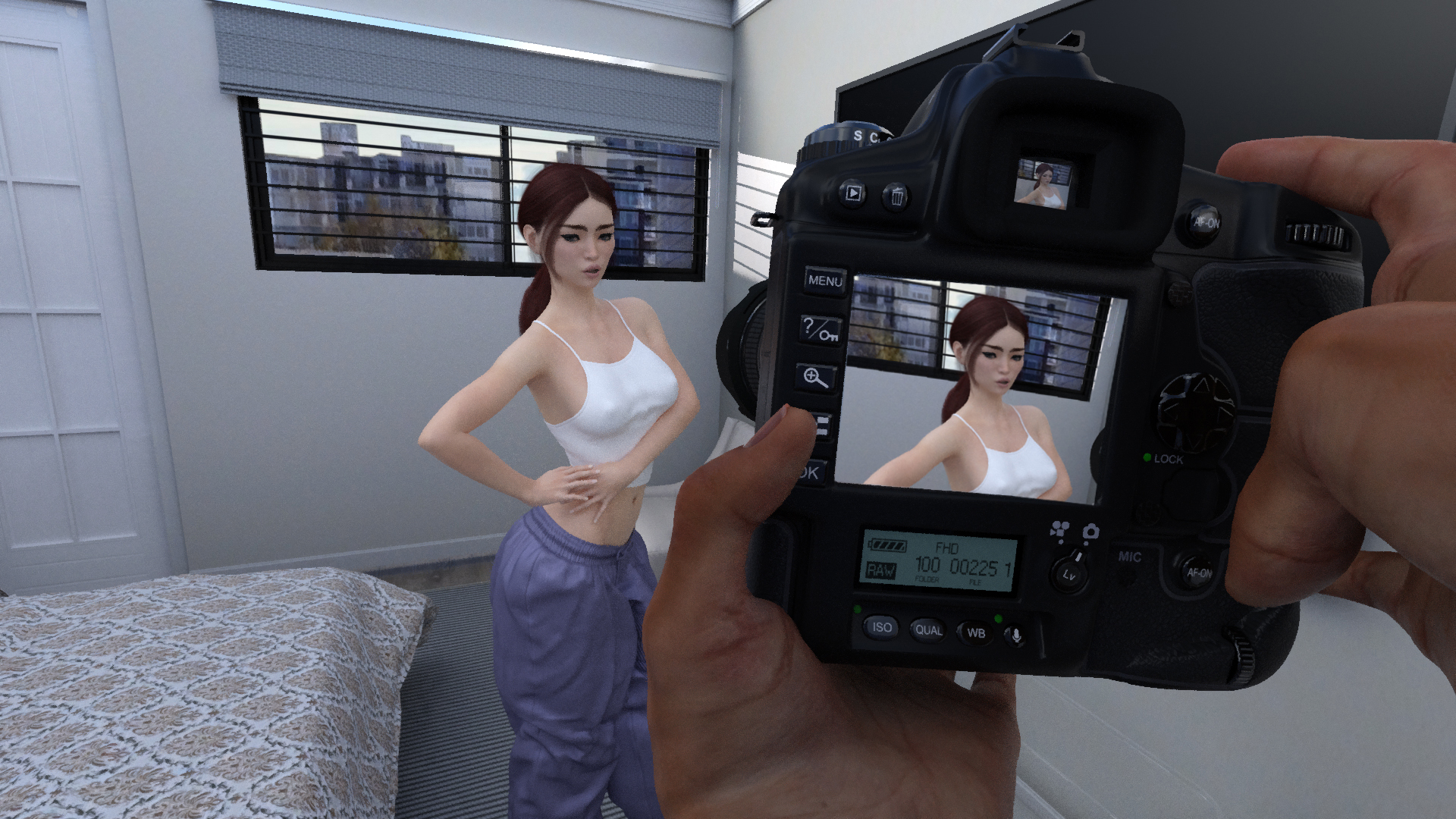 我的模特女儿MyModelX-v0.5重置版 游戏截图 3