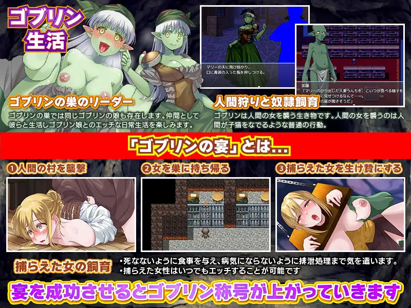 RPG/PC/AI汉化丨 重生成了哥布林！ 転生したらゴブリンだった! 【20240814】 游戏截图 1