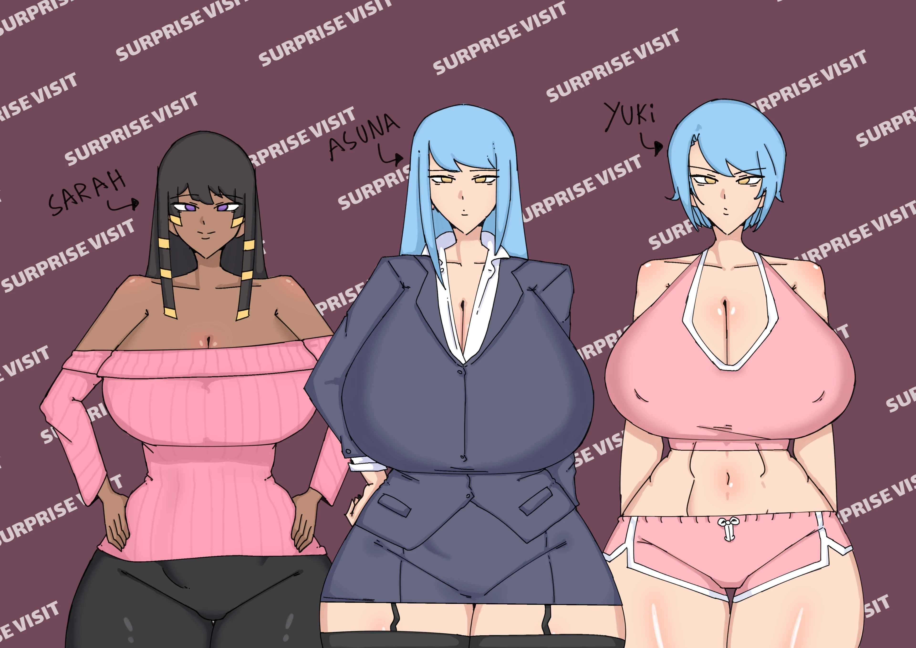 欧美SLG/AIGPT汉化/2D丨意外来访Surprise Visit  v0.3【20240814】 游戏截图 4