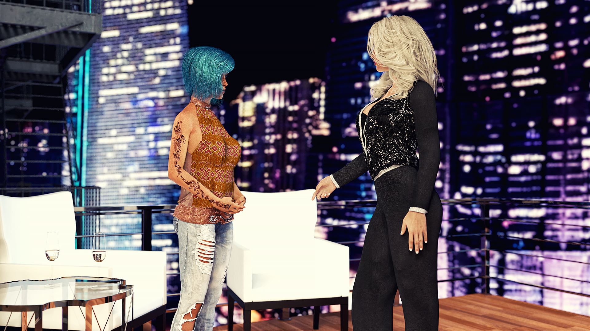 基莉的人生转折:出轨与背叛(Life Changes for Keeley)v1.0 精翻汉化 游戏截图 7