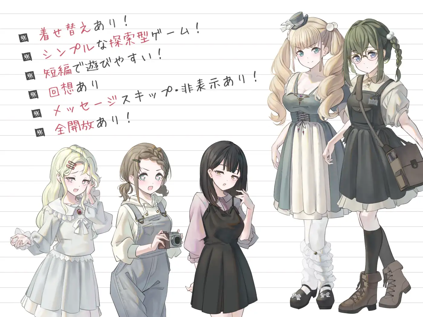 机翻/肛交/露出/动态/灌肠/换装/露出丨大小姐与杂货店老板/お嬢様と雑貨屋さん Ver1.0【20241117】 游戏截图 1