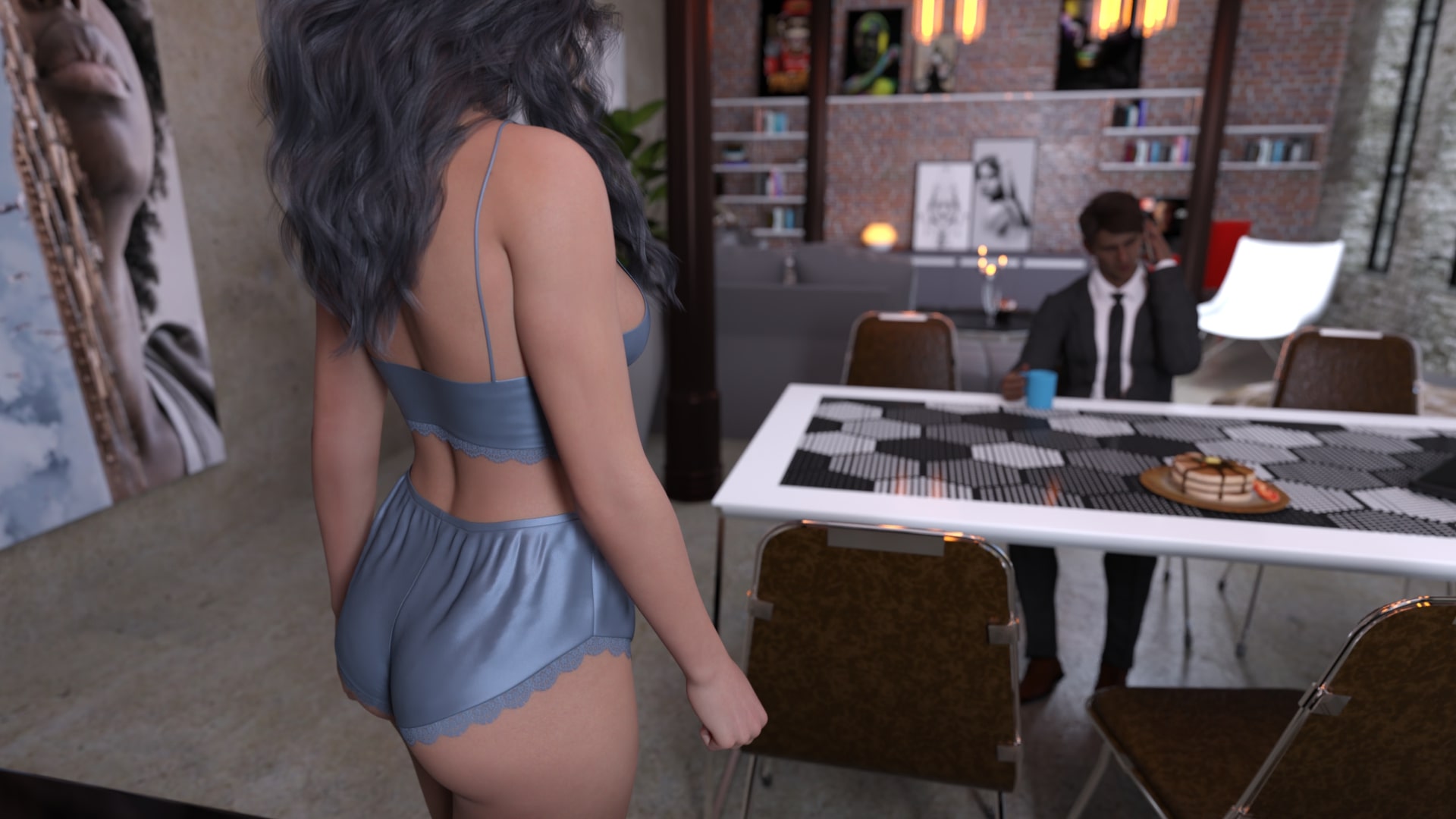 欧美SLG/AIGPT汉化/3D丨和谐天堂 Harmony Haven   v0.6【20250106】 游戏截图 5