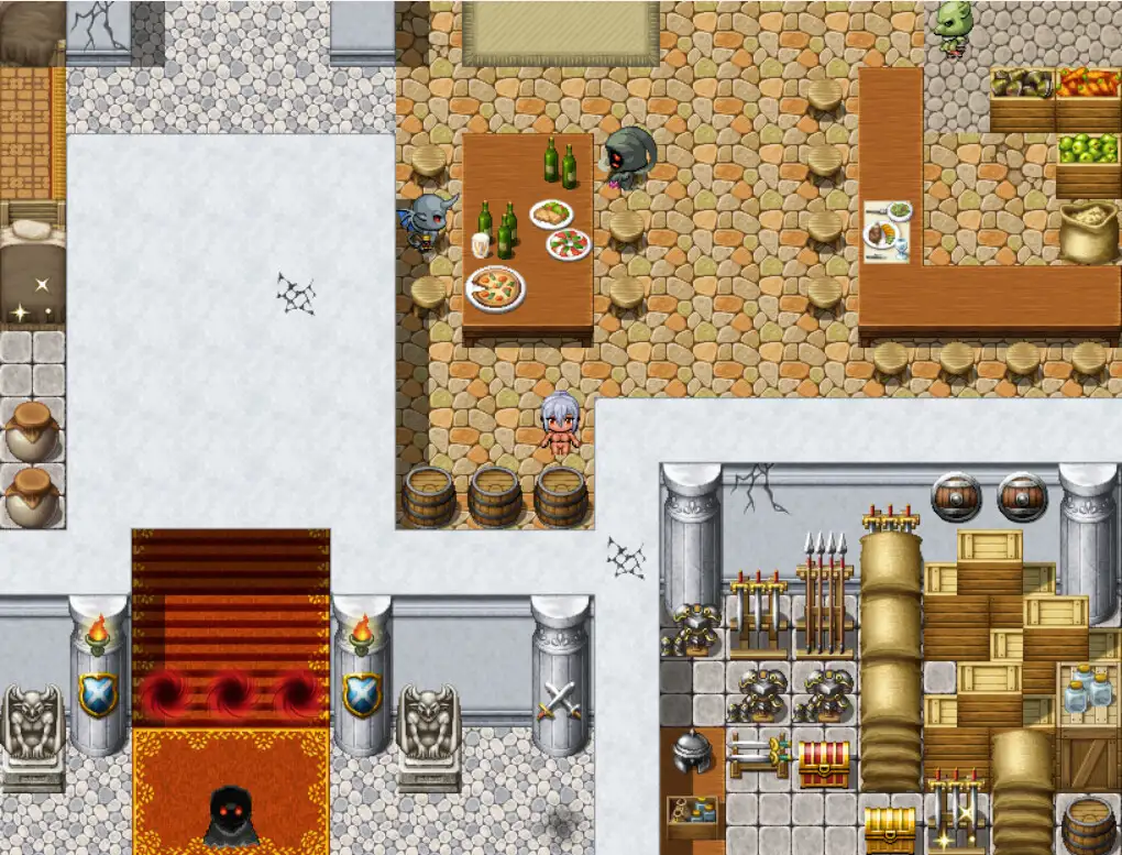 RPG/AI汉化丨 红莲的龙骑士与堕淫之城 紅蓮の竜騎士と堕淫の城 【20240830】 游戏截图 5