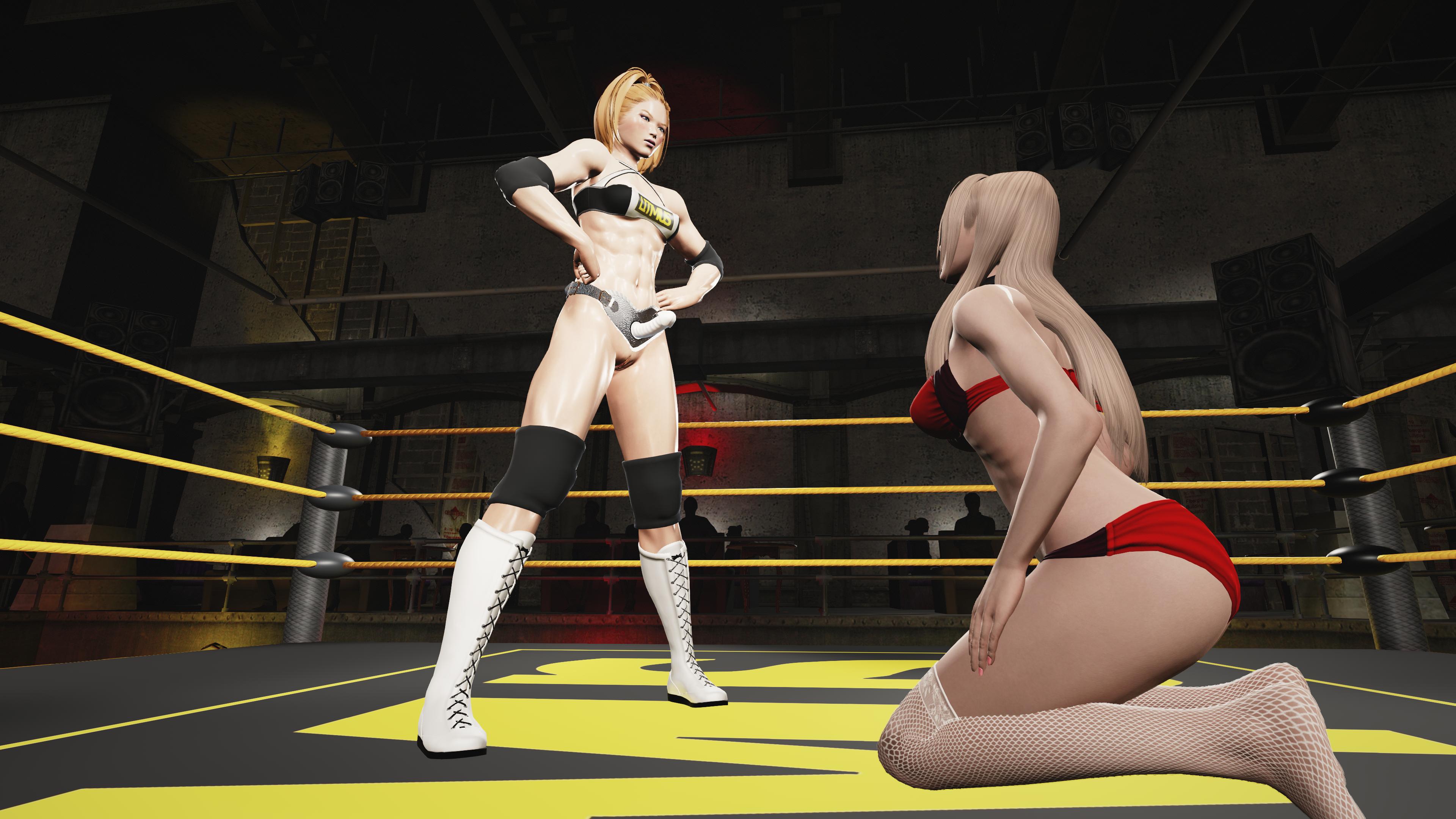 肉搏擂台：女子摔角的活春宫（Stakes - A Wrestling AVN）Ep. 1 精翻汉化 游戏截图 5