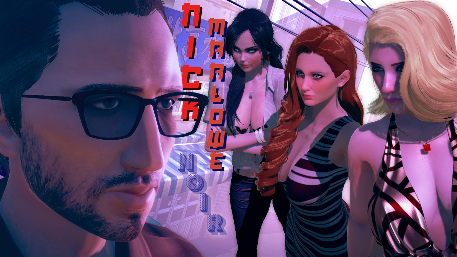 欧美SLG汉化3D 丨 私家侦探 尼克·马洛·黑色 Nick Marlowe Noir v0.48f 【20230627】 游戏截图 5