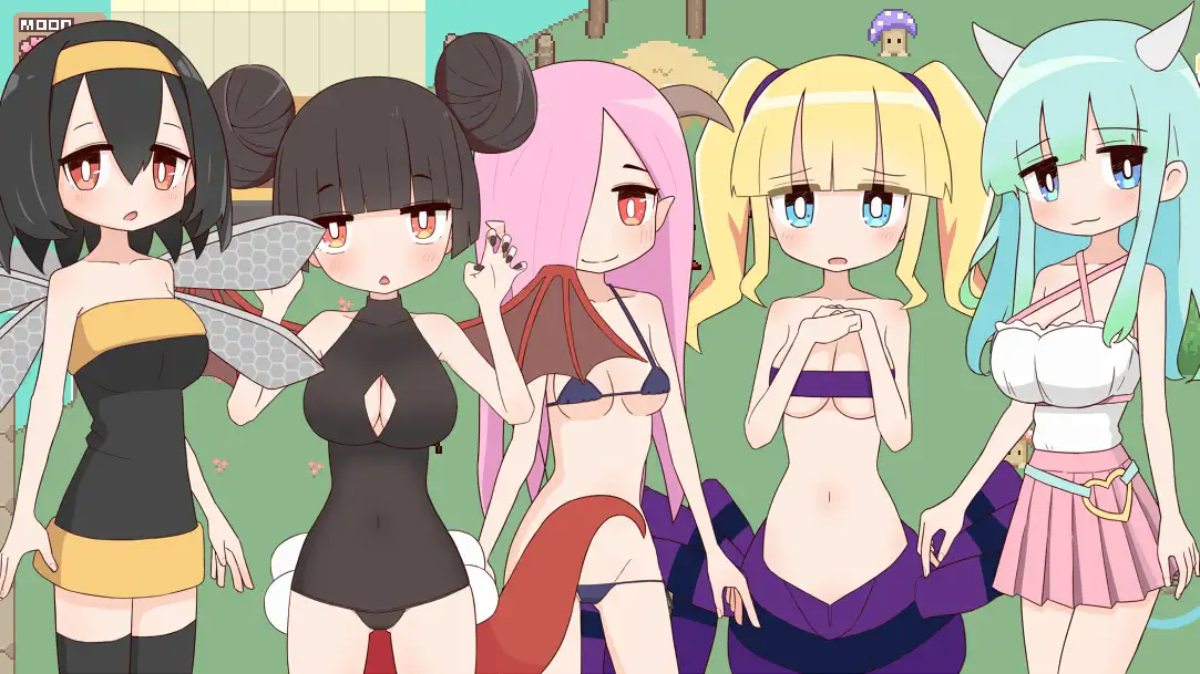 SLG/机翻汉化丨 兽耳娘与自由生活 モン娘とフリーライフ Ver1.02 【20240926】 游戏截图 1