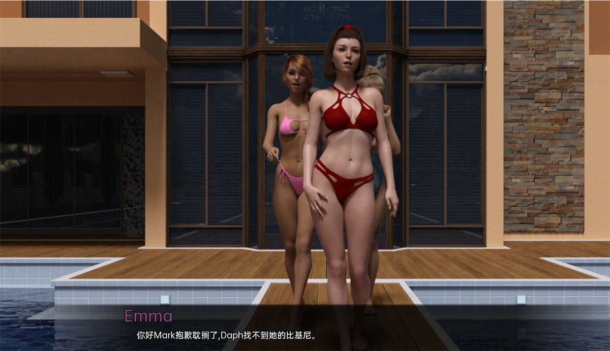 欧美SLG汉化动态丨我的宿舍 My Dorm v0.14.2 P2 Ch.2.2 汉化版【20231230】 游戏截图 1