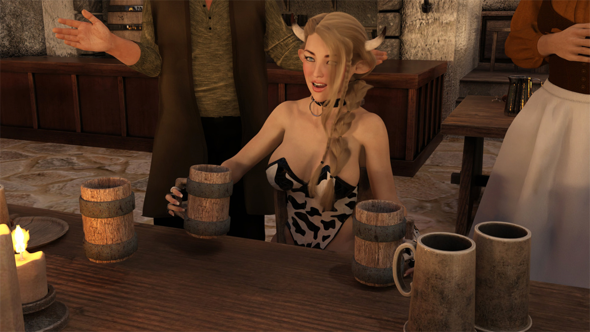 异世界挤奶工：奶牛娘的丰乳后宫（Milkman）v0.1.3 精翻汉化 游戏截图 1