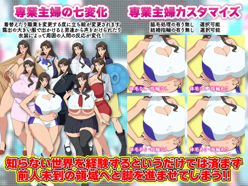 日系RPG汉化动态丨家庭主妇的不忠生活1.0汉化版【20240119】 游戏截图 7