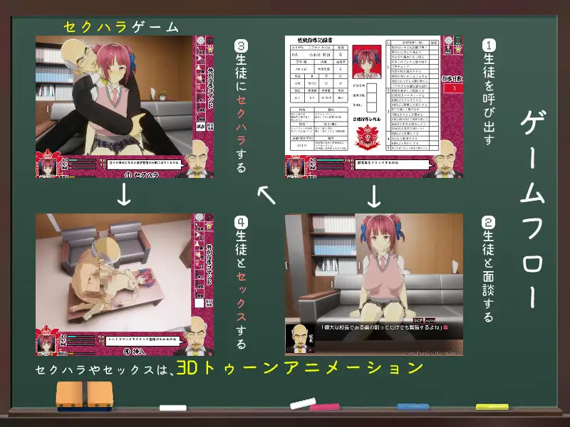 SLG/机翻/更新/NTR丨因为他是校长/校長だから!_Ver1.16 【20240216】 游戏截图 5