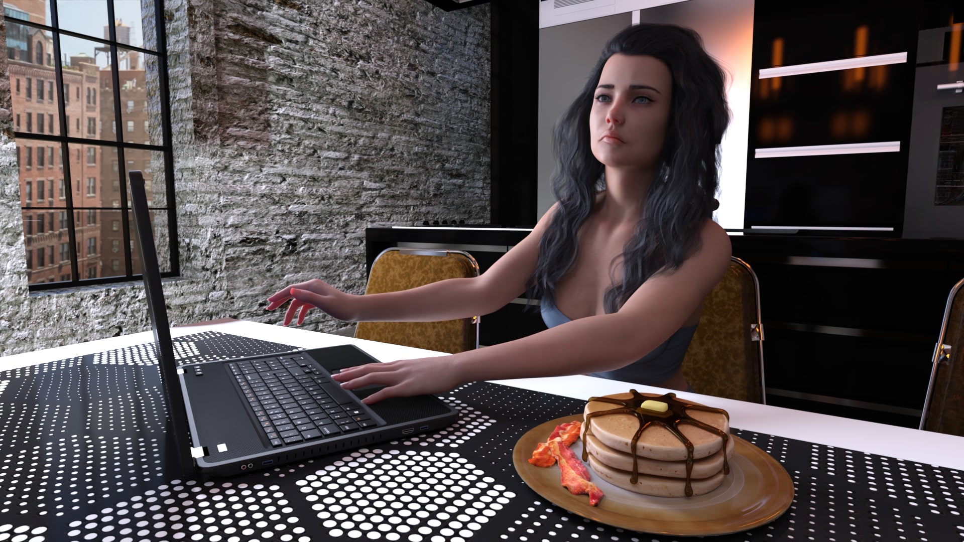 欧美SLG/AIGPT汉化/3D丨和谐天堂 Harmony Haven v0.6【20250106】 游戏截图 2