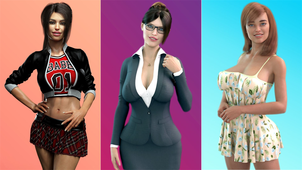 欧美SLG汉化动态丨爱情的诱惑 Temptations of Love v1.7【20240312】 游戏截图 7