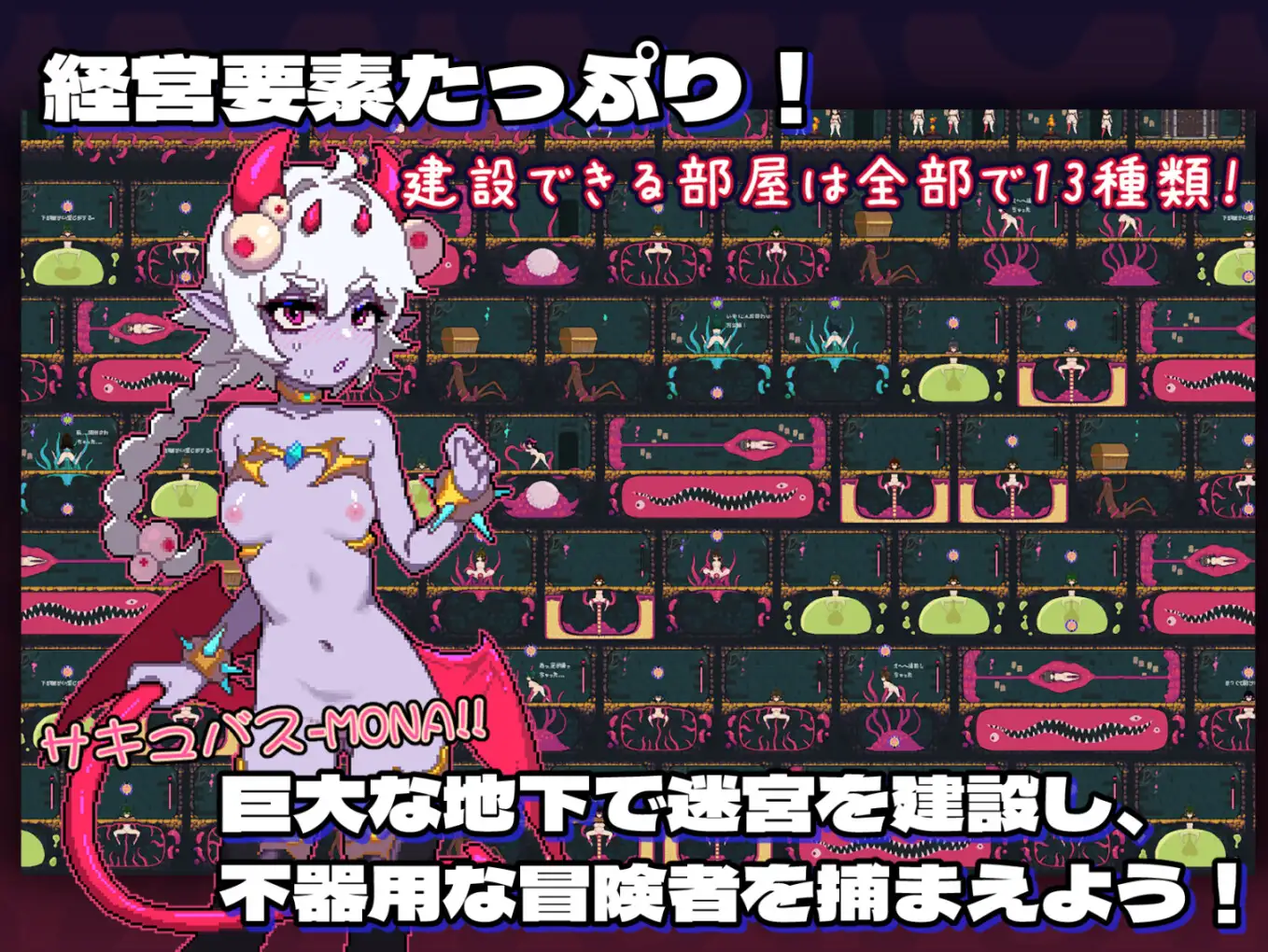 SLG/官中丨 MazeCave ~ 我的感官遮断触手地牢! Ver1.03 Ver241027 【20241102】 游戏截图 6