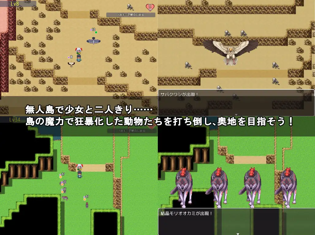 日系RPG/汉化丨羽根枝的少女-与孤苦无依的女孩一起亲密生活-【20240813】 游戏截图 6