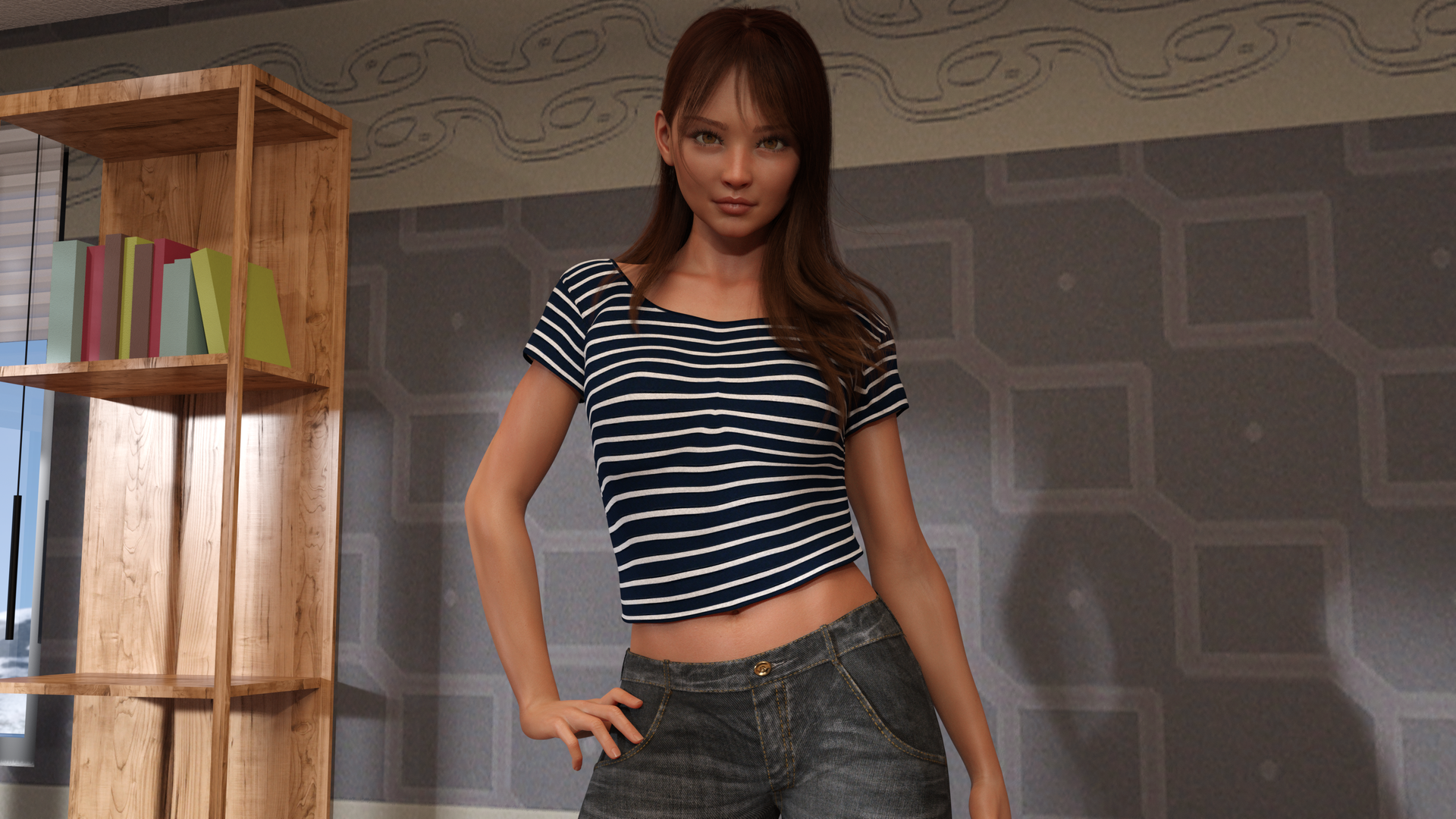 【欧美SLG汉化动态】我的新回忆 My New Memories v0.4 汉化版 游戏截图 1