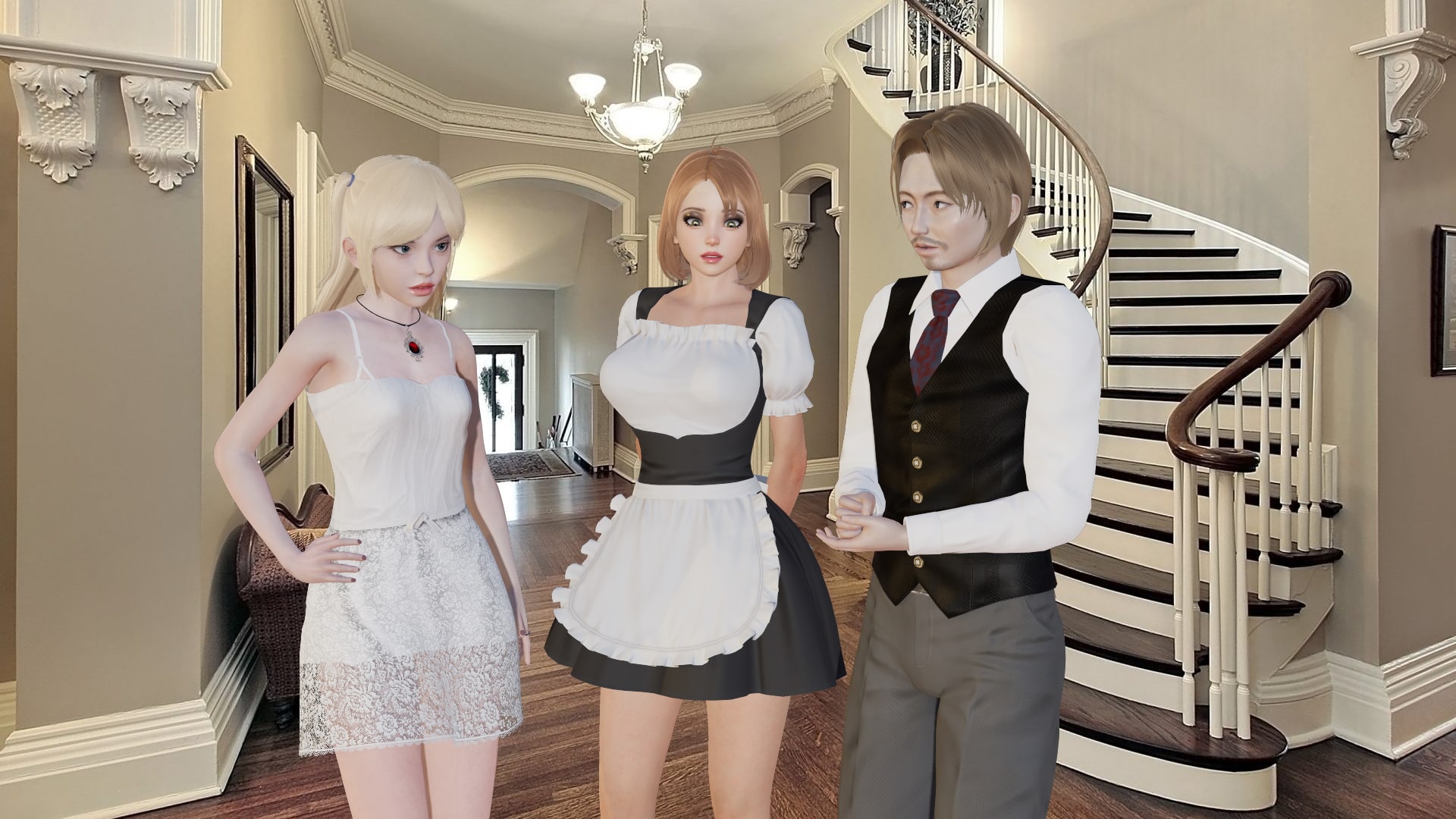 SLG/汉化/动态丨伊丽莎白的流放/ Elizabeth’sExile v0.5汉化版【20240724】 游戏截图 3