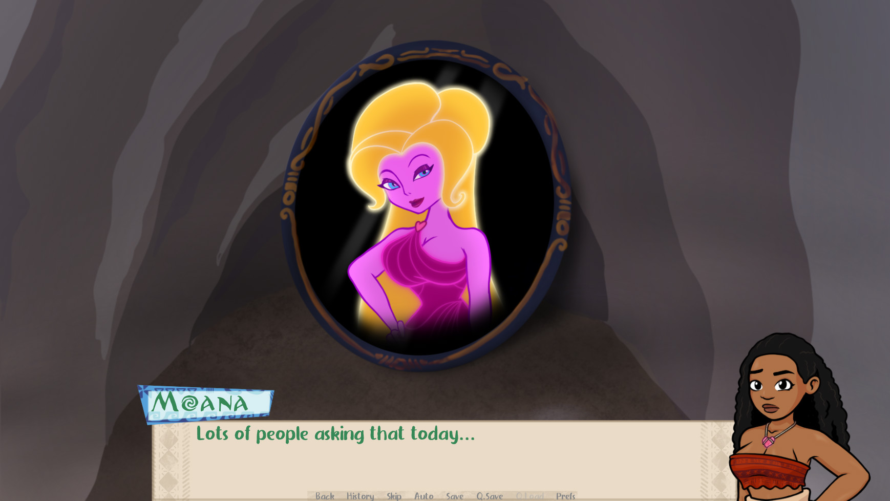 海洋公主：半神调教师（Moana: Demigod Trainer）v0.6 Public 精翻汉化 游戏截图 2