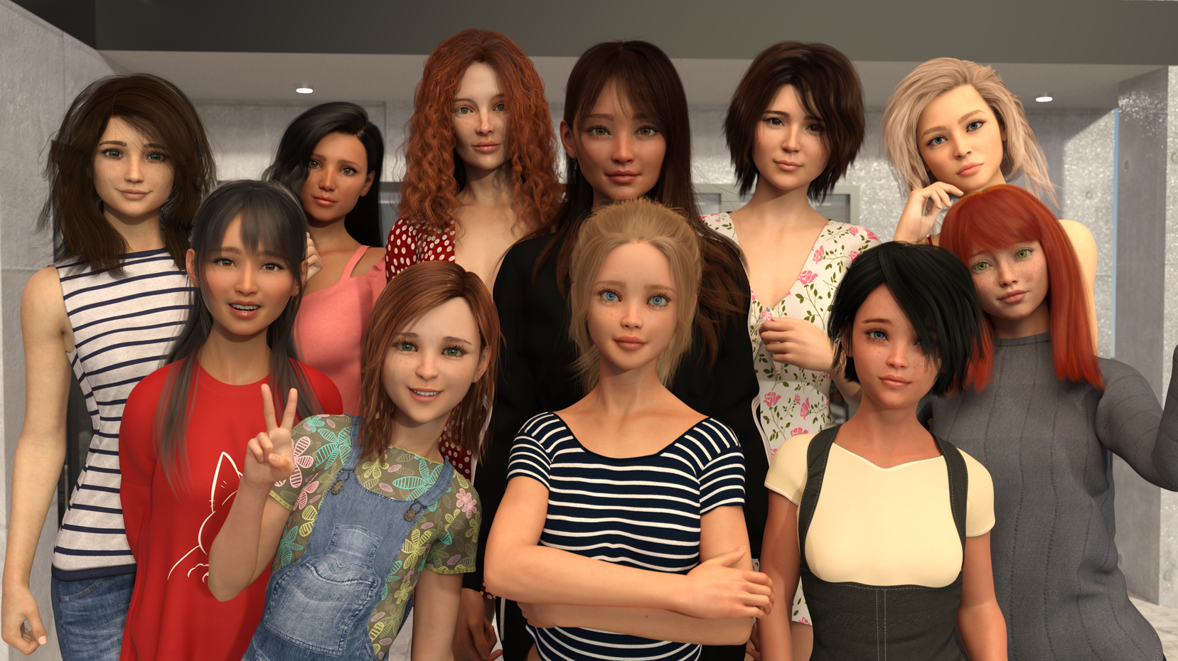 【欧美SLG汉化动态】我的新回忆 My New Memories v0.4 汉化版 游戏截图 3