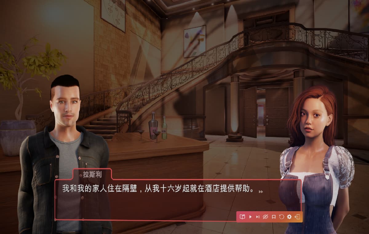 经营SLG/新作/STEAM官中/动态无码丨性爱酒店 Sex Hotel Simulator【20230901】 游戏截图 4