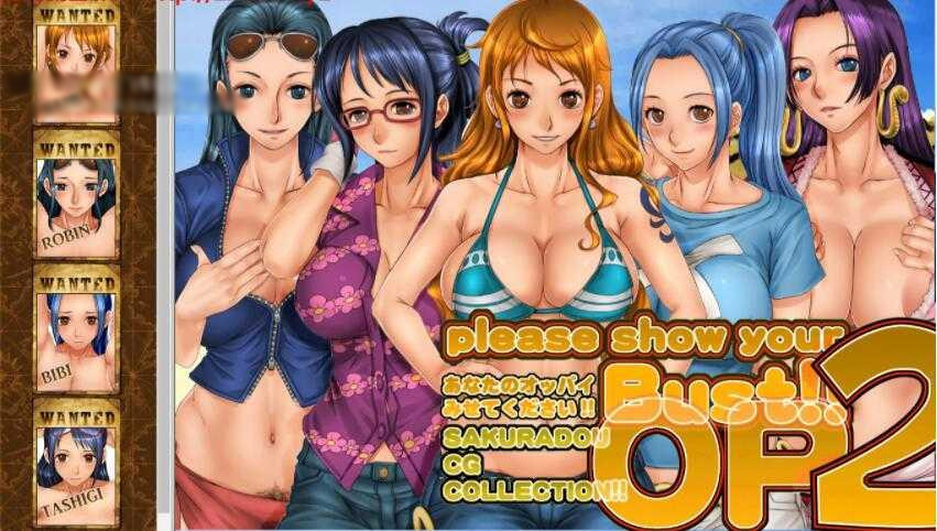 请秀出你的欧派！海贼王+DQ+高达三版本合集 【PC0818】 游戏截图 6