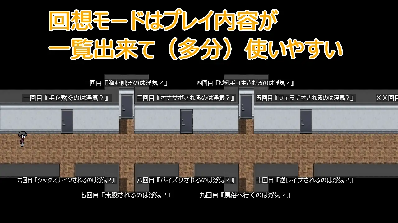 RPG/机翻/新作丨蚕食の浮気実験室 -キミだけが傷付かない為の十の方法- Ver1.02【20240228】 游戏截图 5