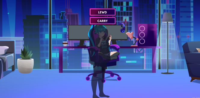 SLG/双端丨和网瘾少女的夜晚/Nightgamer【20241112】 游戏截图 2