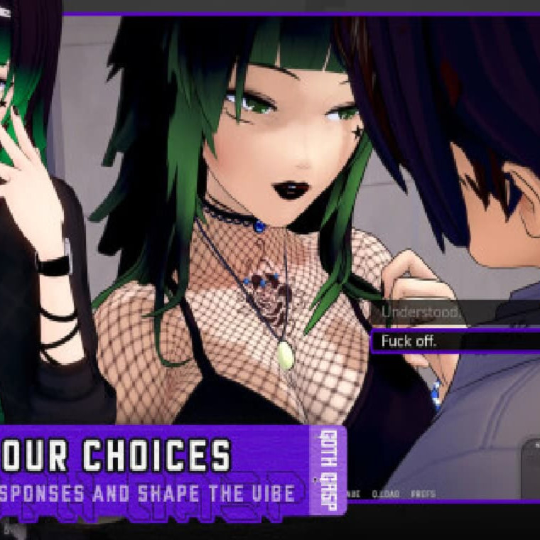 日系SLG/AI汉化/动态/双端丨哥特式喘息 Goth Gasp v1.1.R【20260126】